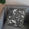 2D Stylish Koi Fish Pattern Decorative Pillow Cover Pattern Cushion Cover Suitable For Sofa Bedroom Car Pillow Cover