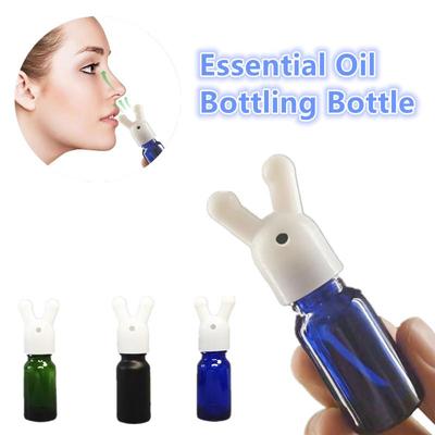 Auslaufsichere Mini-Inhalatorflasche für ätherische Öle – Mehrzweigspender für Aromatherapie und Parfüm