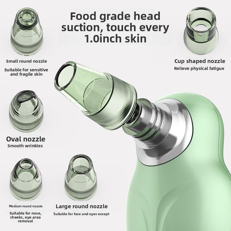 New Household Woodpecker Hot Compress Blackhead Suction Instrument To Remove Acne Acne Beauty Instrument Electric Facial Beauty Cleansing Instrument