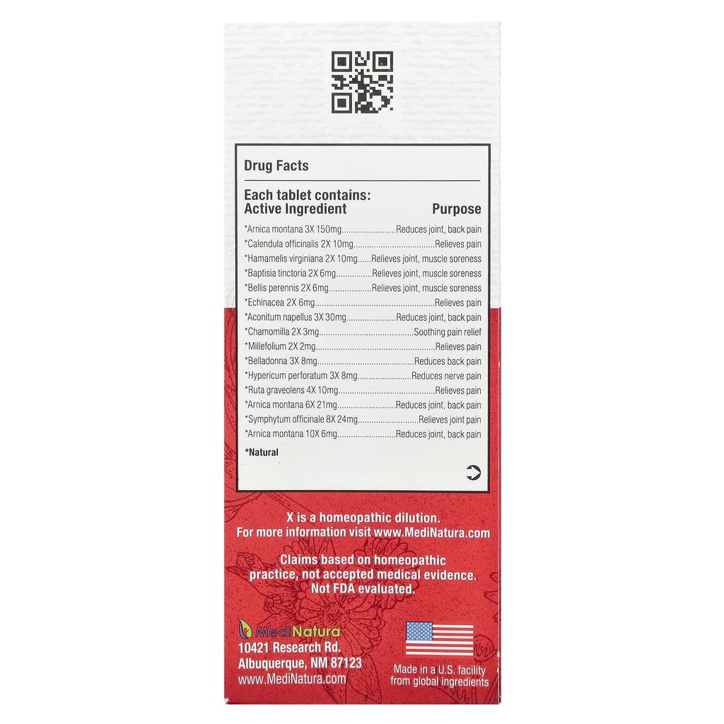 T-Relief™, Арника +12, 100 таблеток