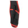 Portable Electrical Tool Bag Waist Hanging Pack MultiFunction Drill Holder Holst Pouch(Red )
