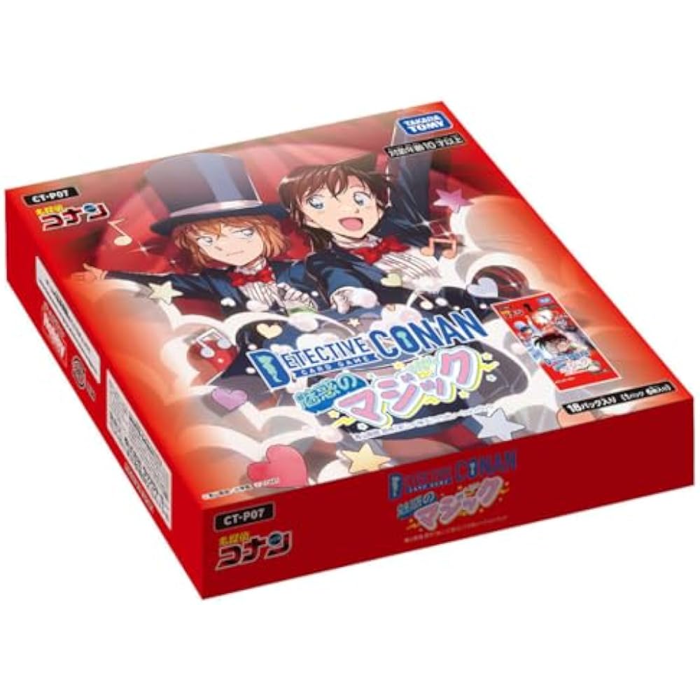 Takara Tomy (TAKARA TOMY) CT-P07 Detective Conan TCG Case-Booster 07 Fascinating Magic Box