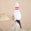 Bowling Pin Hat Stuffed Cap Headgear for Birthday Party Holiday Masquerade Ball