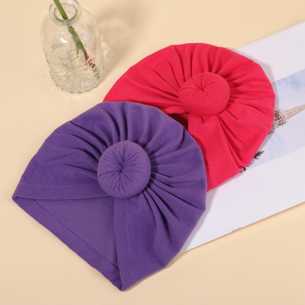 Infant Turban for Newborn Hat Elastic Baby Hat Soft Catton Nylon Headband Toddler Hats Bonnet Girl Caps Girls Hair Accessories