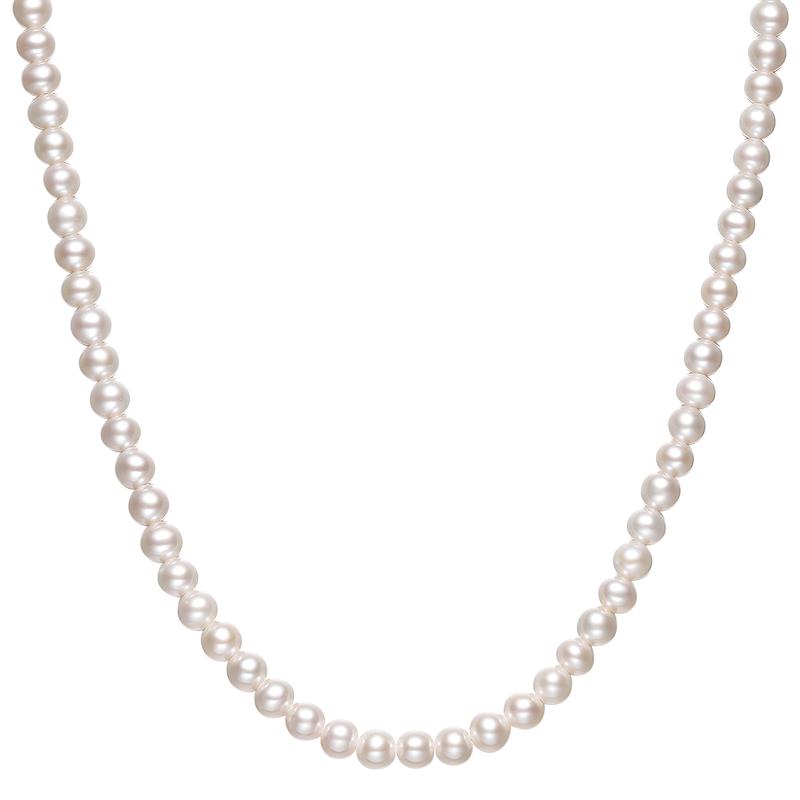 TSL 18K Gold Freshwater Pearl Necklace Pearl Necklace
