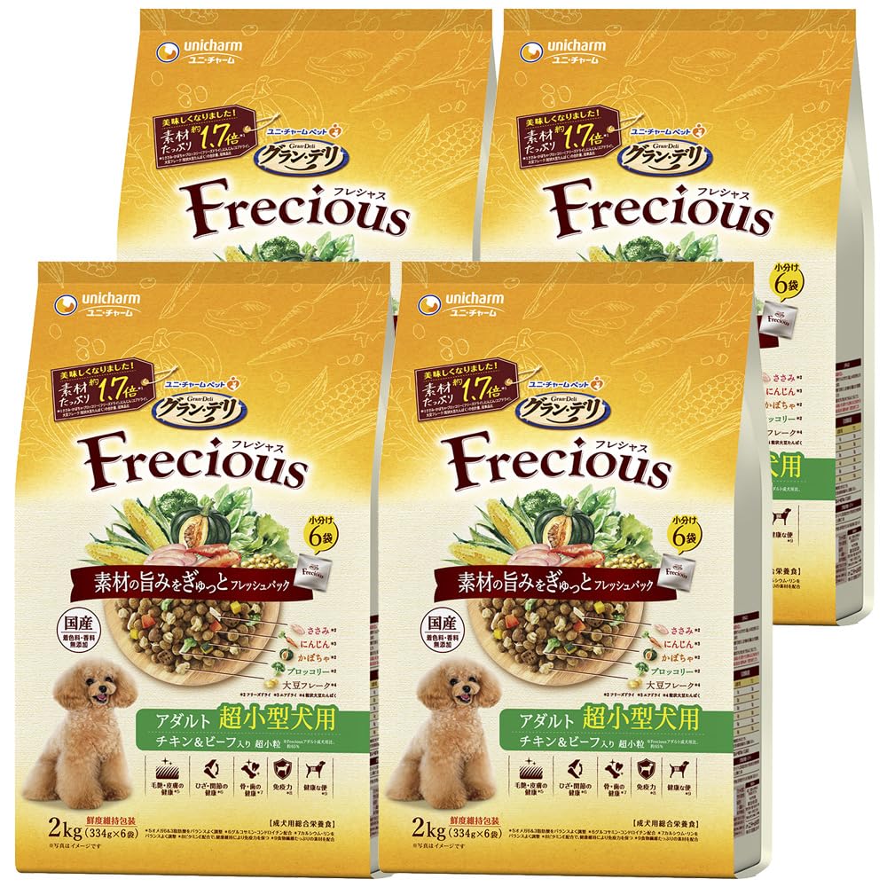 

Grand Deli Frecious корм для собак сухой для взрослых очень маленьких особей курица говядина 8 кг x 4 [для собак, собак] и (2 кг штук) [Внутренний] [Корпус продукта]