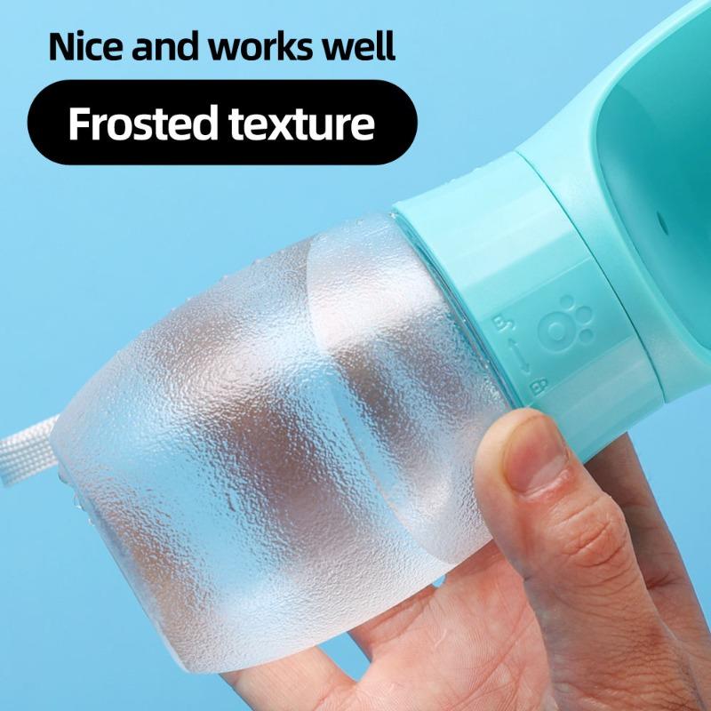 300ml/500ml Portable Pet Water Bottle Suitable for Small and Medium-sized Dogs and Cats Outdoor Travel Dog Portable Drinking Cup