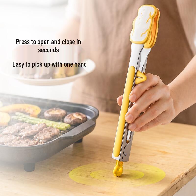 Magic Kitchen Silicone Food Tongs