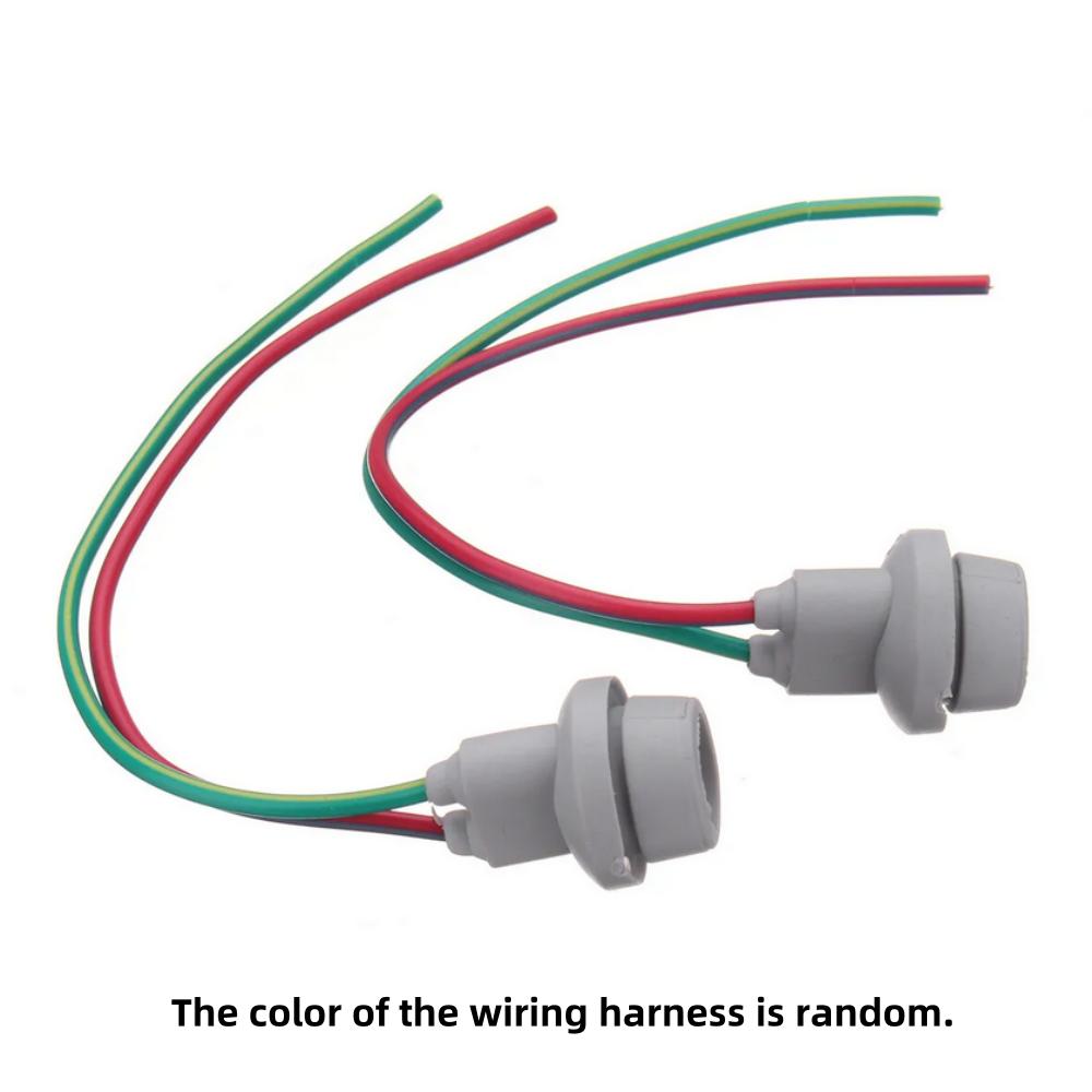 

New 2Pcs W5W T10 Parking Light Bulb Rubber Socket Holder Fit For Scooters ATVs Quad