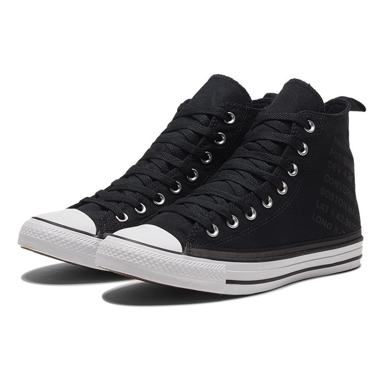 Converse Chuck Taylor All Star Comfortable Fashion High Top Canvas Shoes Unisex Sneakers Black White 169403C
