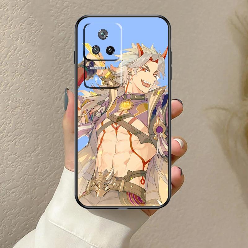 

Чехол Arataki Itto Genshin Impact Для Xiaomi 15T Pro 14T 13T 14 15 Ultra 17 Pro Max POCO X7 F8 Pro X3 X5 X6 F5 F6 F7 Xiaomi 15T Pro
