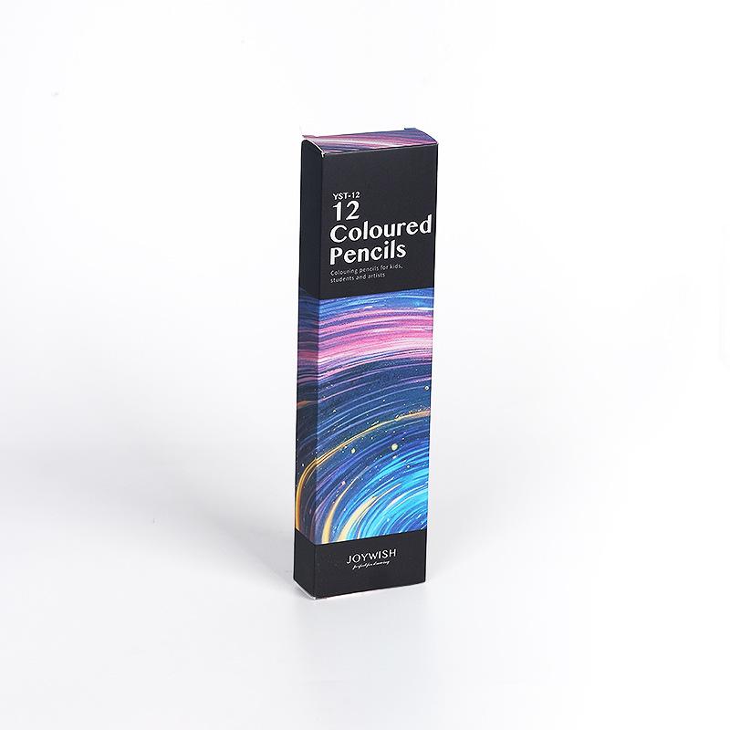 Oil-Based Colored Pencil Set: 12/18/24/36/48/72 Colors for Drawing Star Trails