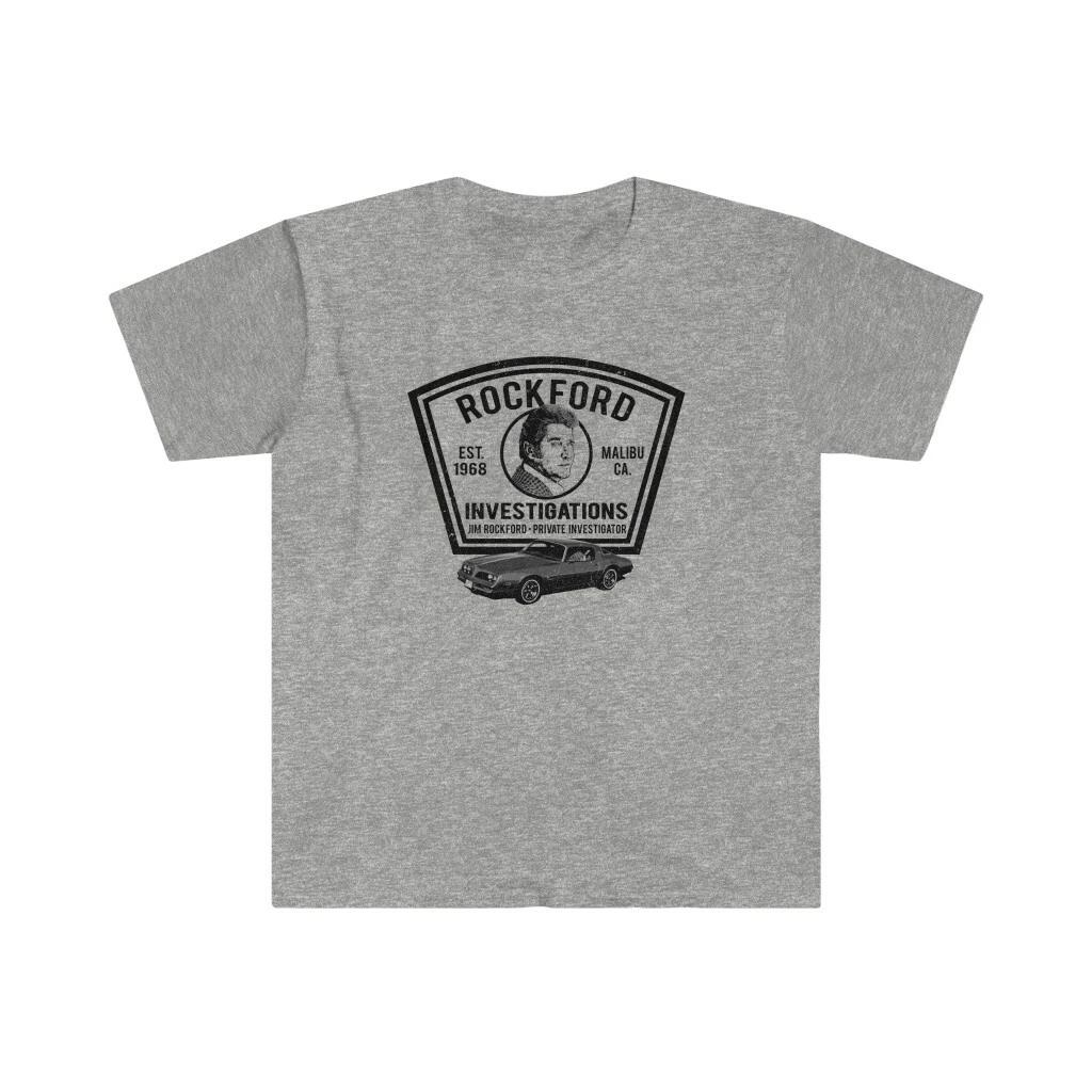 

Jim Rockford Private Investigator Softstyle T-Shirt S