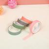 5Rolls 10mmX2M Decorative Tape Aesthetic Paper Tape for Craft Scrapbooking Journal Notebook Photo Album Phone Packaging