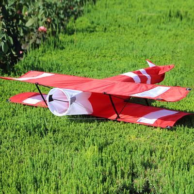3D Kite Airplane Kite Huge Bi-Plane Kite Giant Flying Kite Super Size Polyester 3D Airplane Kite