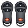 2 Replacement Remote Key Fob for 2002 - 2005 Dodge Ram 1500 2500 3500 GQ43VT17T