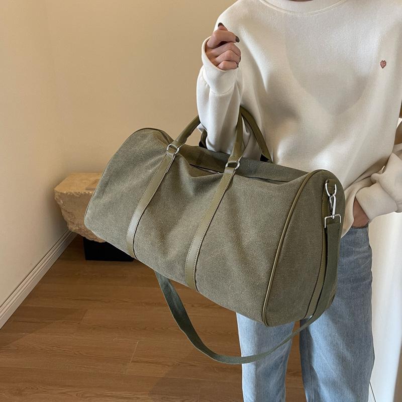 Fashionable and Casual Wet and Dry Separation Fitness Bag Household Clothing Storage Moving Luggage Bag