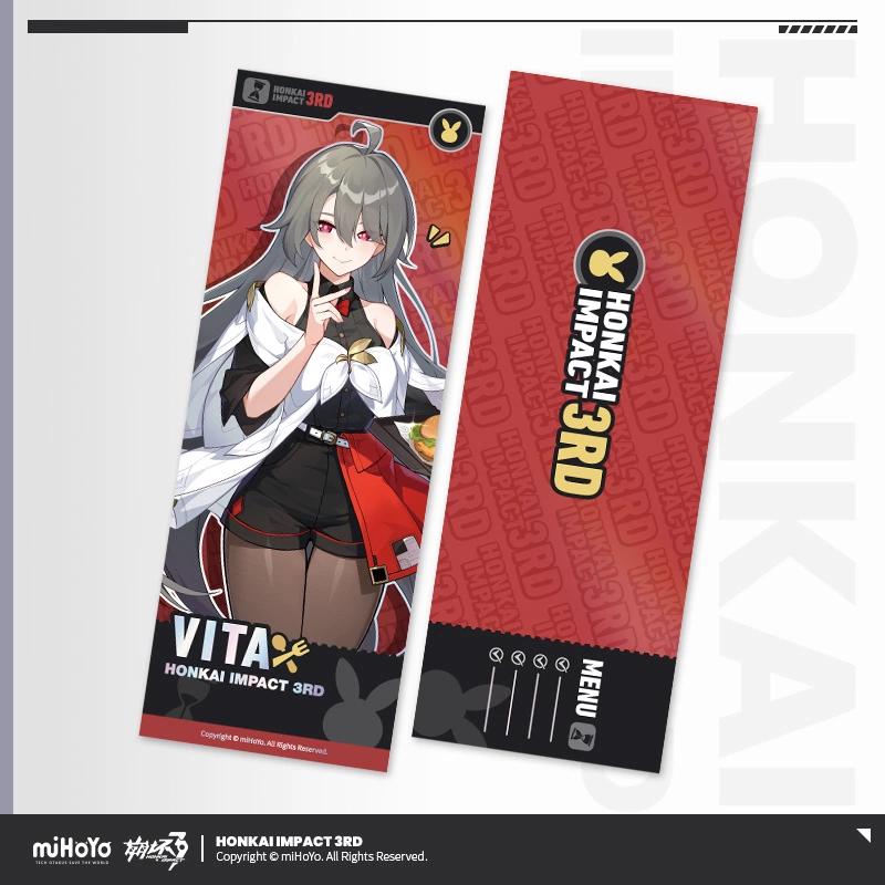 

Sunsyea Honkai Impact 3rd Official Merch miHoYo Original Authentic MWSJ Theme Series Laser Ticket Badge Acrylic Stand Theresa