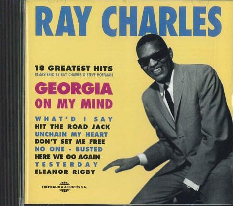 CD RAY CHARLES - Georgia On My Mind FA024 NOT ON LABEL Non Japan Jazz Used