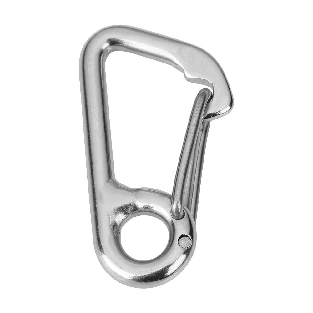 Carabiner D Small Camping Locking Screw-type Marine Links Strong 10pcs//set Kit
