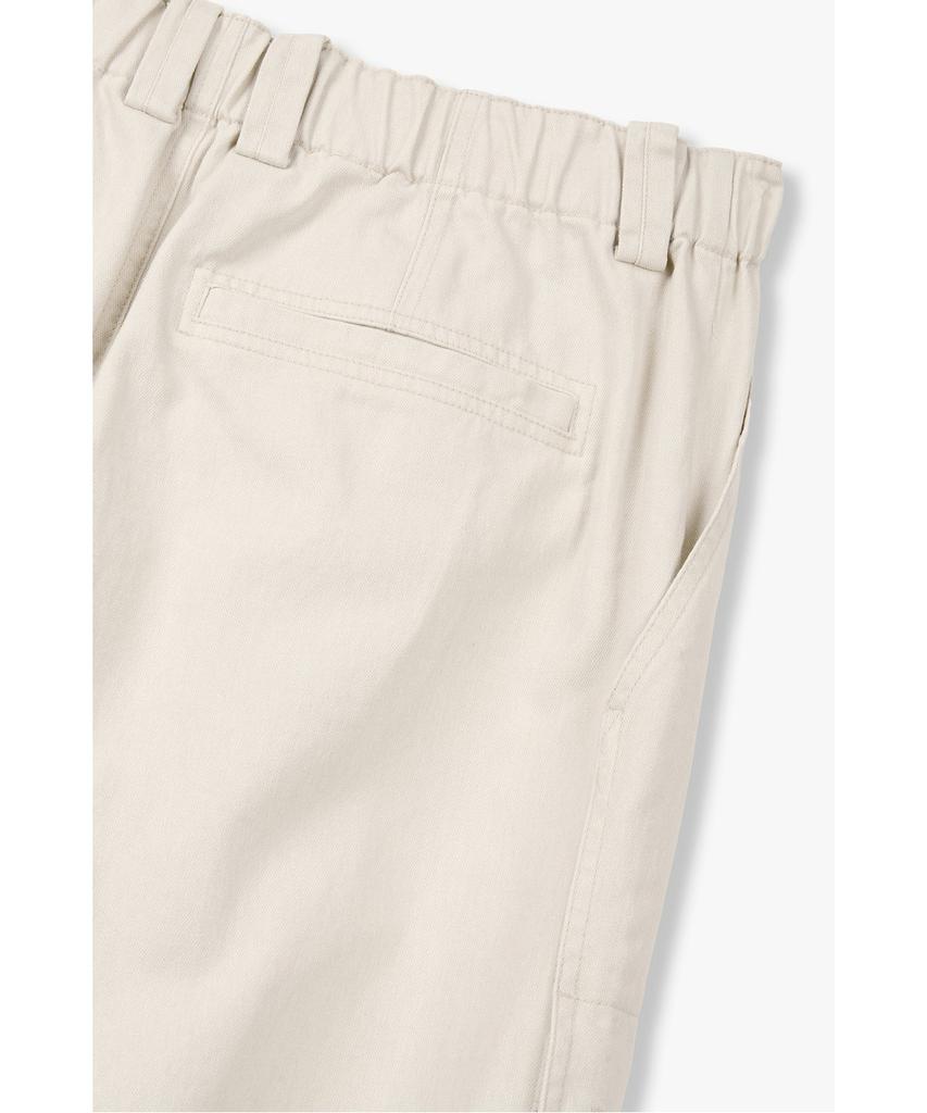 STUDIO TOMBOY [Men] String Flap Pocket Cargo Pants_Ivory 9156231013