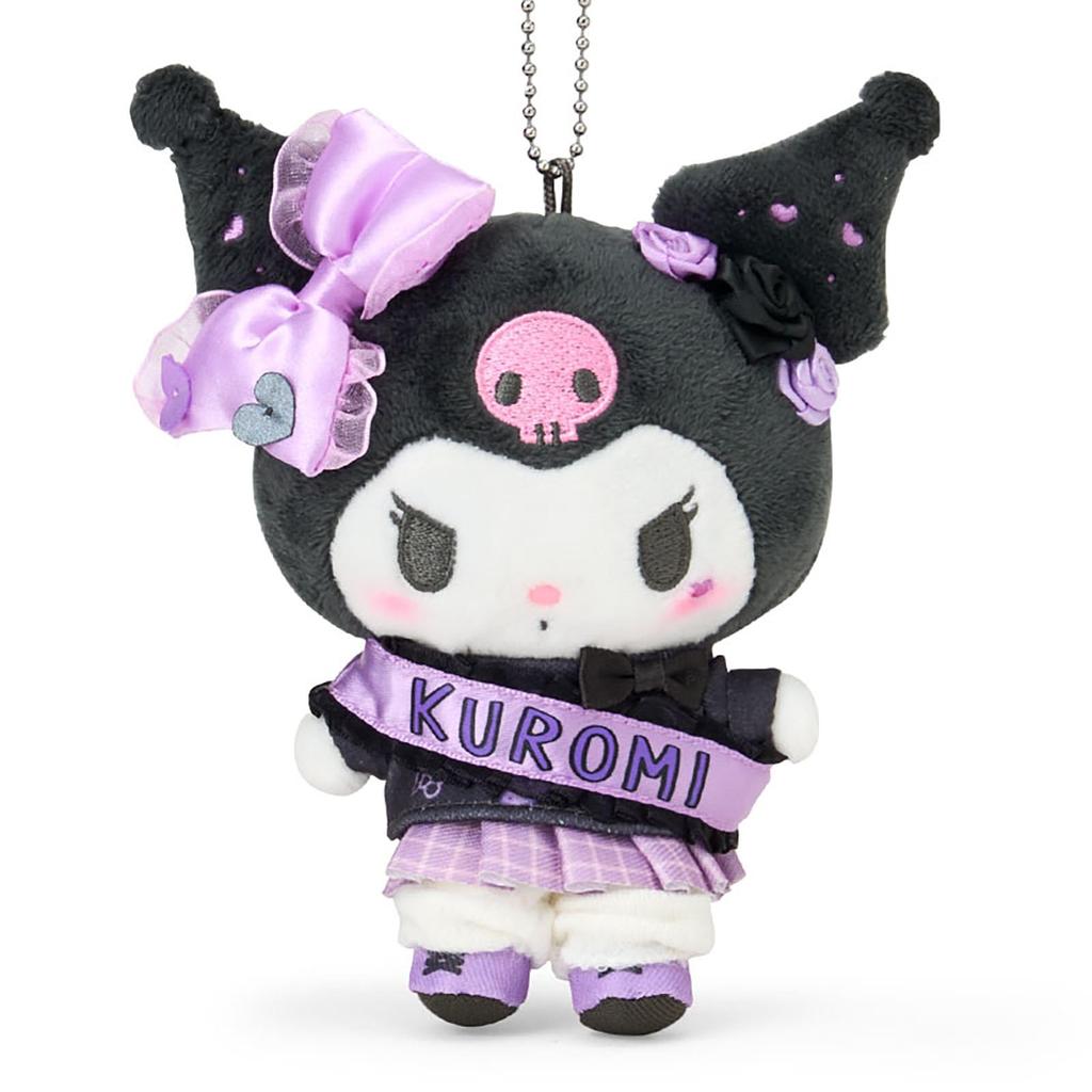 Sanrio Kuromi Mascot Gakuen Kirameki Matsuri Sparkle Polyester and Ages 6 and 609587 Holder, (School Festival), Steel, Up,