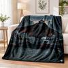 Dracula Flanell-Kuscheldecke Weich Warm Gemütlich Für Sofa Bett Innen Haus Schlafzimmer Gebrauch