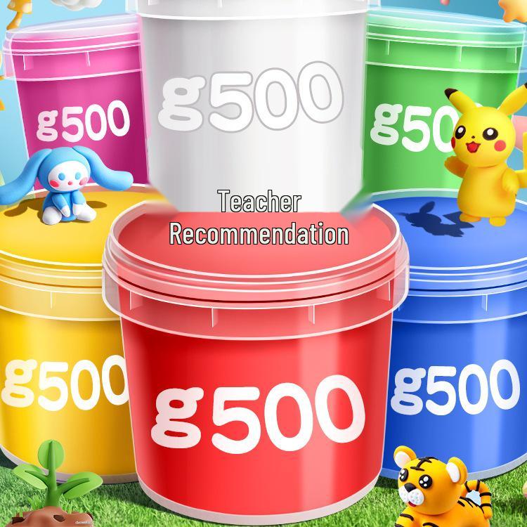 500-Pack Lightweight Color Clay: 24 Non-Toxic, Lead-Free Colors for Kindergarten DIY Play