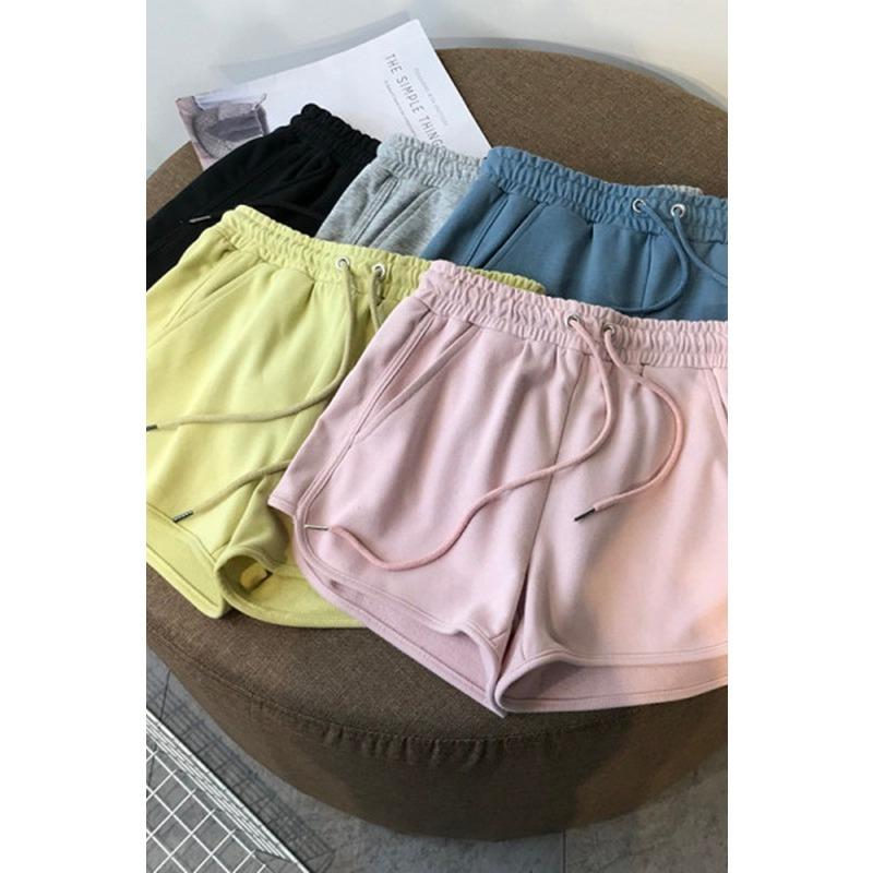 Shorts Women's Summer Loose Korean Version of High Waist Sports Leisure Wide Leg Home Yoga Pajama Pants