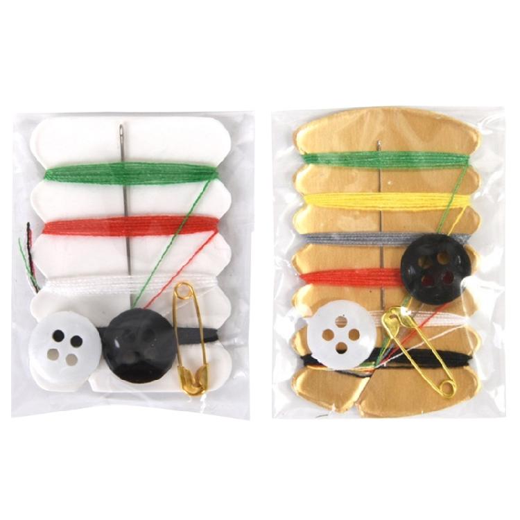 20 Sets Travel Sewing Kits with Needle, Threads, Button, Pins, Six Color Thread Repair Kit for Amenities Necessities