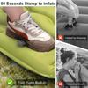 Self-Inflating Inflatable Mat Portable Inflatable  Sleeping Pad Built-in Pillow Air Mat  Climbing