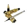 Jinhao Vintage Metal Carving Embossing Dragon And Phoenix Heavy Roller Ball Pen Gold Trim Professional Office Stationery