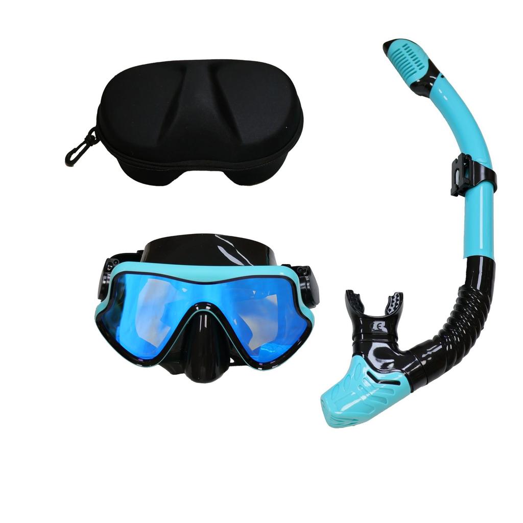 New diving goggles snorkeling mask snorkel set