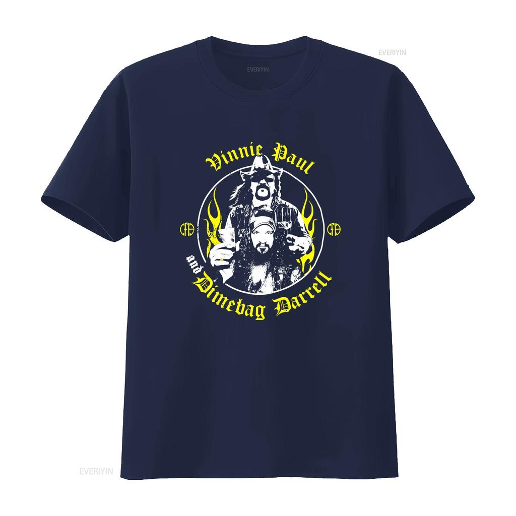 Authentic Abbott Brothers Vinnie Paul Dimebag Darrell Rock Band T Shirt S 2xl New Vintage Comfortable Homme Stylish