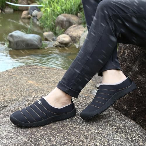 Putu Winter Sandals, Room Shoes, Unisex, Warm, Water-Repellent, Size 24.5cm, Indoor/Outdoor Slippers