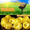 8 Mode Waterproof Solar Lantern String Light 30/20/10 LED Outdoor Solar Garden Fairy Lamp for Yard Wedding Party Christmas Decor