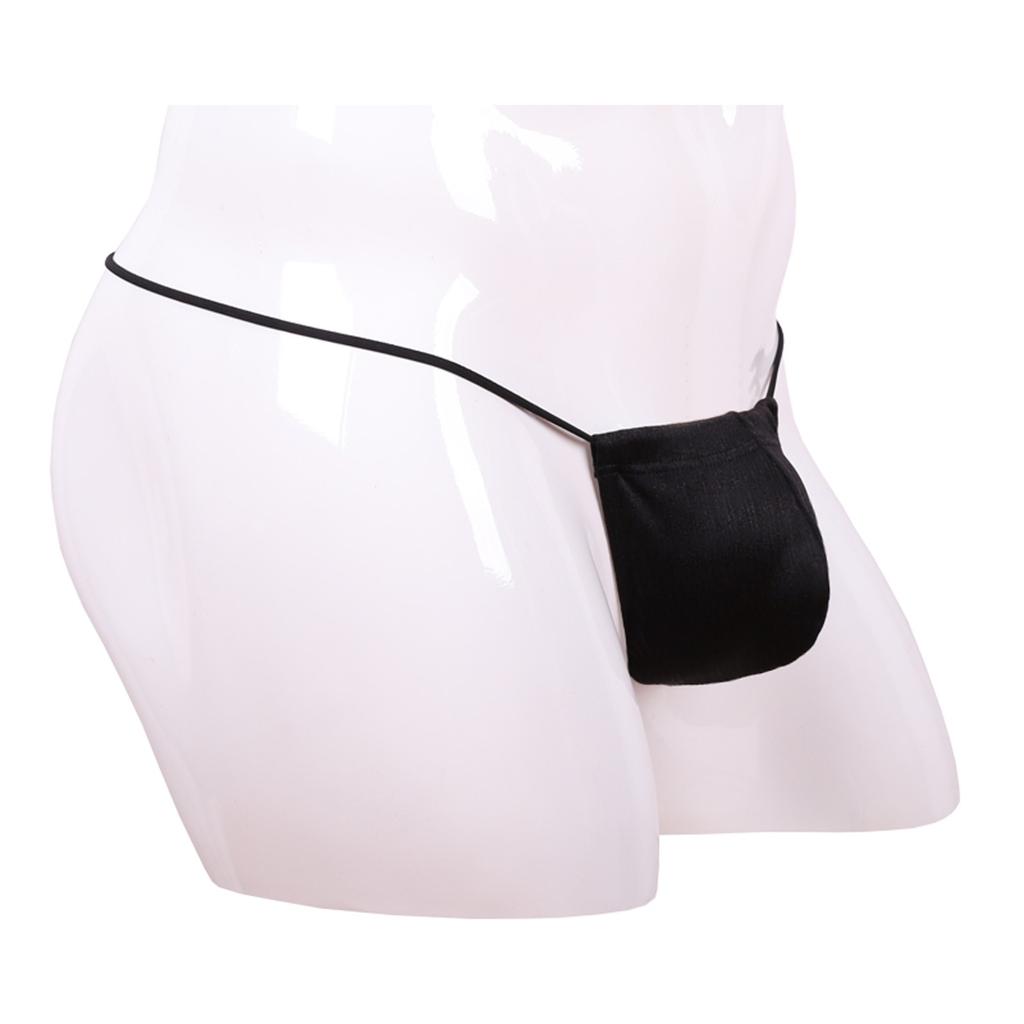 Men Micro G String Minimalist Underwear Soft Stretch Fabric Ultra Thin Low Rise Briefs Lightweight Design Comfortable Fit