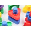 5Set Schraube Bausteine Kunststoff Einsatz Blöcke Mutter Form Spielzeug für Kinder Pädagogisches Spielzeug Montessori Maßstab Modelle Geschenk