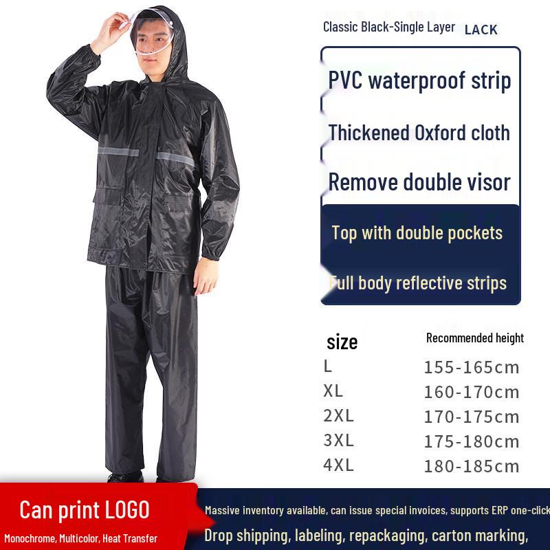 Children s EVA Raincoat and Rain Pants Set