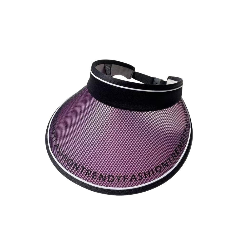 Anti-UV UV Protection Empty Top Visor Large Brim Lightweight Sun Protection Cap Breathable Korean Style Sunshade Cap for Summer