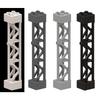 Lattice Tower 2x2x10 W/Cross 95347 MOC Building Blocks Column Iron Frame DIY City Street Scene Bricks Toys Compatible With
