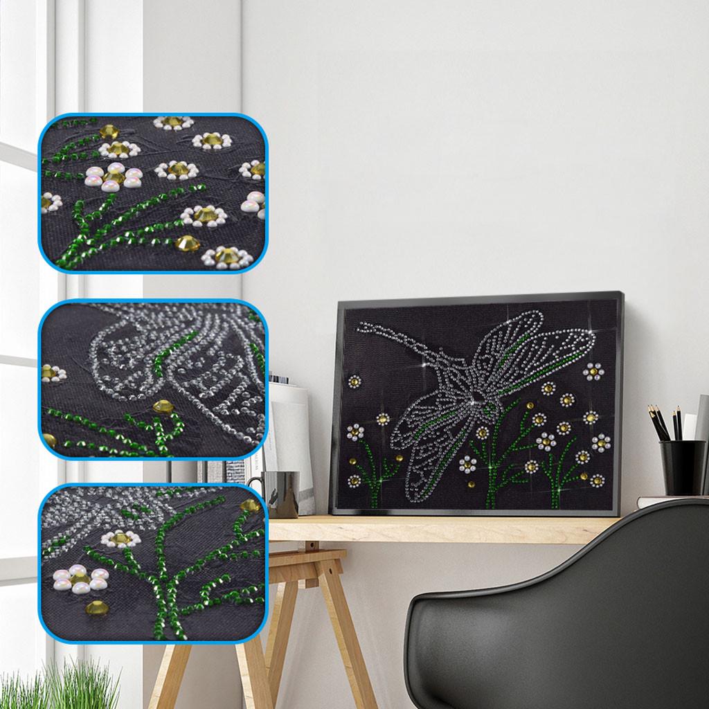 Buy Fluorescent Diamond Painting DIY 5D Partial Drill Cross Stitch Kits ...