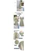 Chic French Floral Print Knee-Length A-Line Dress for Women: Summer Tea Style with Waist-Cinch and Slit Detail