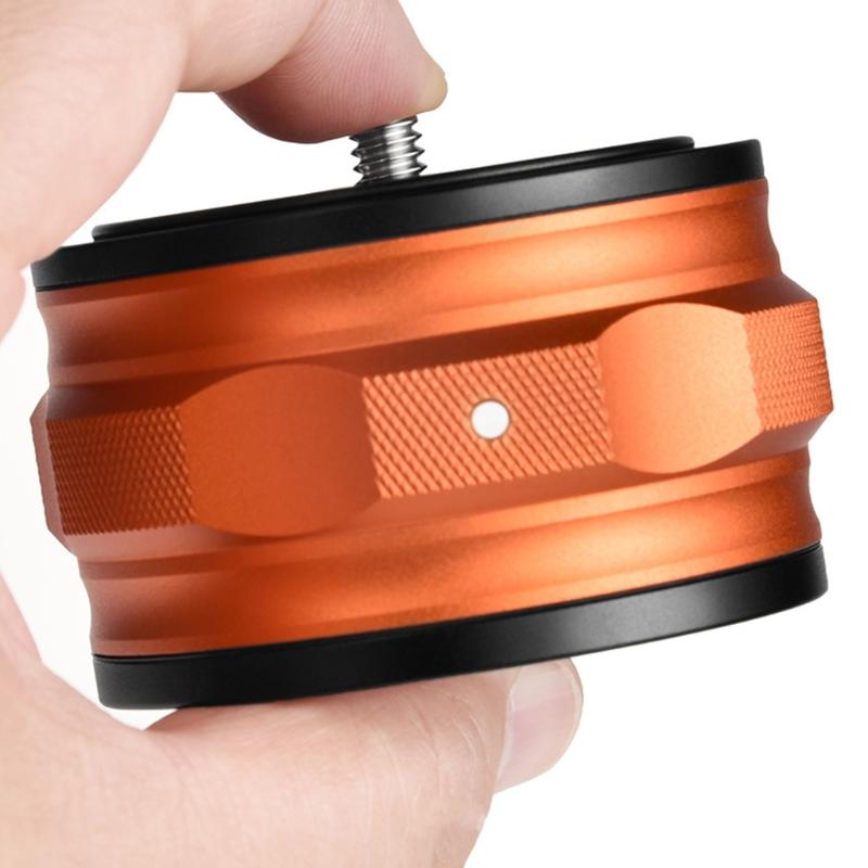 Rapid Detach Metal Locking Clamp Adapter Base Compatibility with Tripods Stabilizers Sliders Lightweight Design