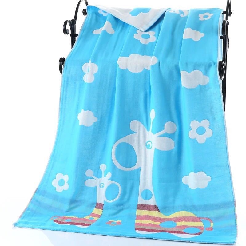 Домашнее банное полотенце из хлопковой марли банное полотенце для взрослых банное — фото 8