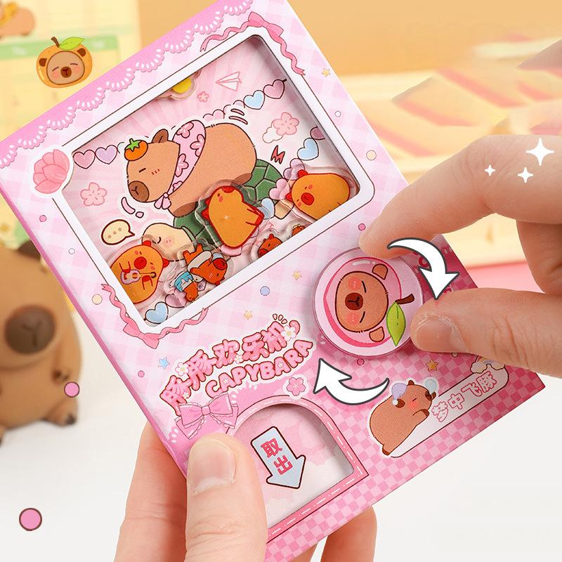 Mahines Zápisník Kapybara Shake Zápisník Zajímavá Dekomprese Přenosný Barevný Vnitřní List Zápisník