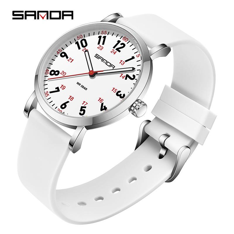 SANDA Light Luxury Quartz Watch - Stylish & Casual, Ideal for Teens & Students