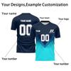 Personalised Tops Shirts Mens Girls With Name Number Custom Football Jerseys For Boys Training Suit