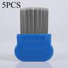 5pcs Stainless Steel Flea,Double-Sided Circular Tooth Design,Professional Pet Grooming for Small,Medium-Sized Dogs,Cats