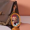 10cm Transparent Dustproof PVC Blind Box Display Bag - Mini Cute Ins Style Stroller Bag with Pendant Holder